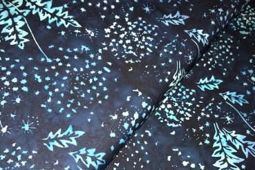 BLUE - Adams - Batikstoff aus Indonesien